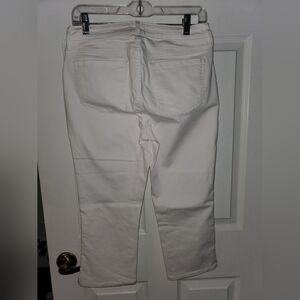 CODE BLEU White Ankle Jeans
